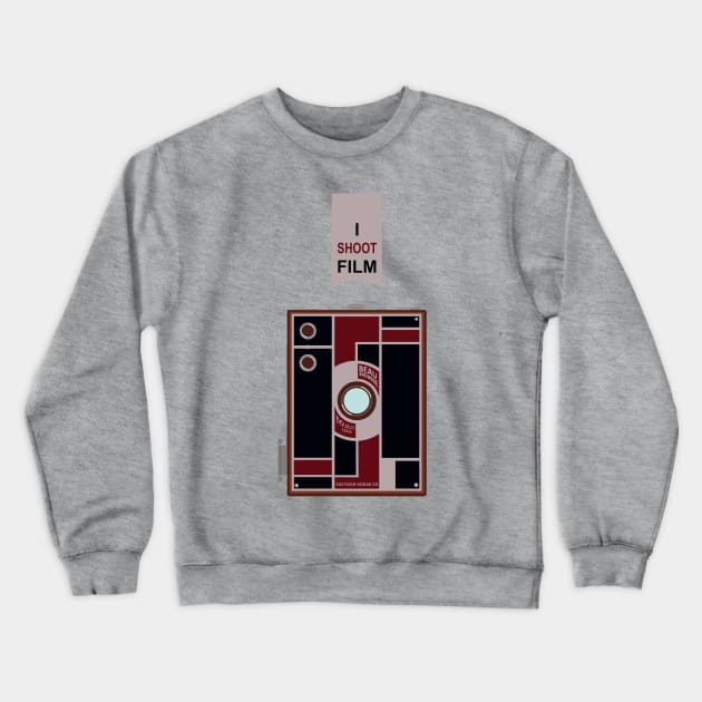 I Shoot Film Crewneck Sweatshirt by IconsPopArt